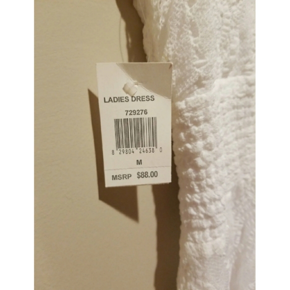 NWT, Rabbit Rabbit Rabbit, White lace dress, M - Picture 4 of 5